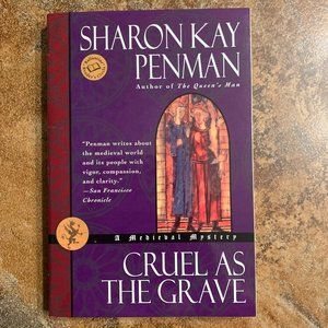 Cruel As The Grave Medieval Mystery Paperback by Sharon Kay Penman
